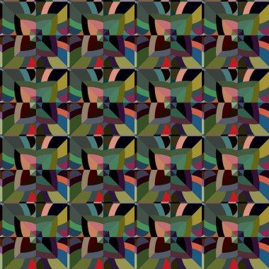  Soyut arkaplan. Kusursuz geometrik süslemeli desen.