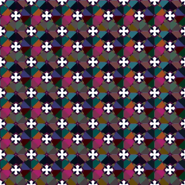抽象的几何装饰图案 — 图库矢量图片