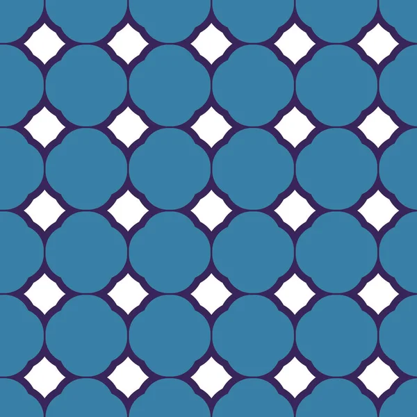 Fondo Abstracto Patrón Ornamental Geométrico Sin Costuras — Vector de stock