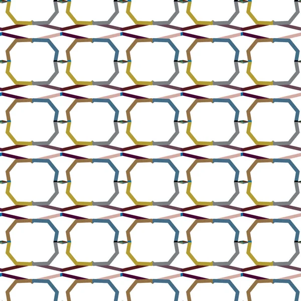 抽象的背景 无缝几何装饰图案 — 图库矢量图片