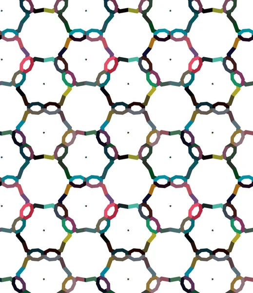 Abstrakter Hintergrund Nahtlose Geometrische Ziermuster — Stockvektor