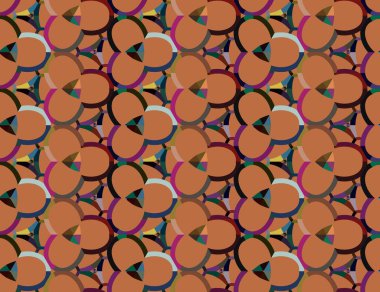 soyut vektör sanatı, geometrik şekiller, uzay dokusunu kopyala