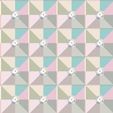 Kusursuz şablon, soyut duvar kağıdı, vektör illüstrasyonu 