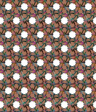  Soyut arkaplan. Kusursuz geometrik süslemeli desen.