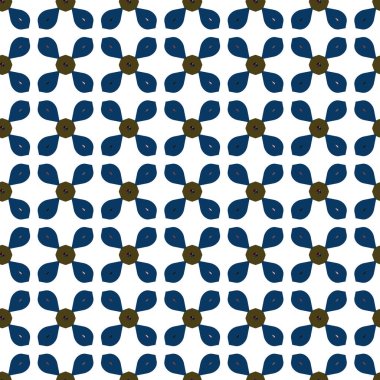 Süslü geometrik dikişsiz arkaplan, vektör 