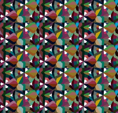  Soyut arkaplan. Kusursuz geometrik süslemeli desen.