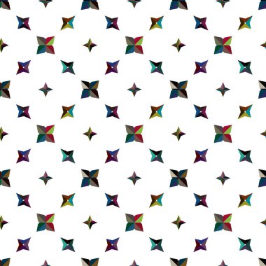 Kusursuz arkaplanı olan soyut grafik deseni