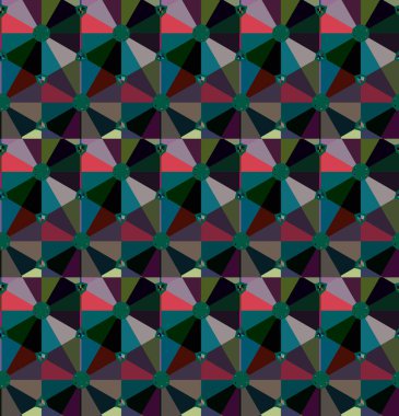 Vektör çizimi, geometrik dikişsiz arkaplan