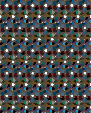 soyut vektör sanatı, geometrik şekiller, uzay dokusunu kopyala