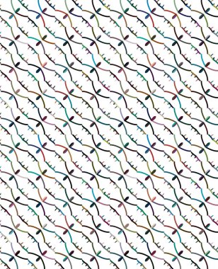 Vektör çizimi, geometrik dikişsiz arkaplan