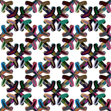 Kusursuz geometrik süs deseni. soyut arkaplan.