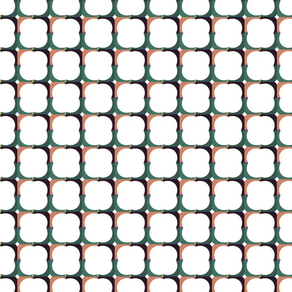 Sfondo Astratto Modello Ornamentale Geometrico Senza Cuciture — Vettoriale Stock