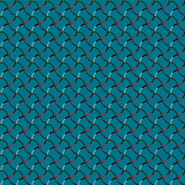 Fondo Abstracto Patrón Ornamental Geométrico Sin Costuras — Vector de stock