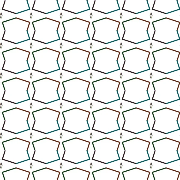 Vectorillustratie Geometrische Naadloze Achtergrond — Stockvector