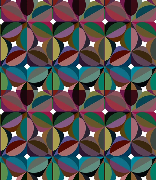 Fondo Abstracto Patrón Ornamental Geométrico Sin Costuras — Archivo Imágenes Vectoriales