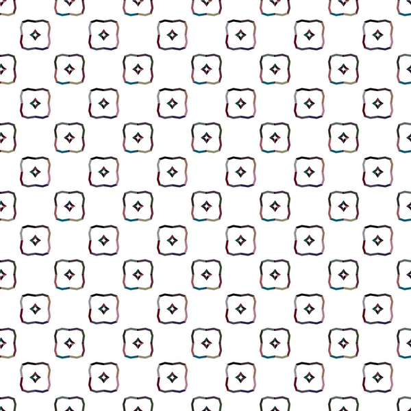 Fond Décoratif Géométrique Sans Couture Vecteur — Image vectorielle