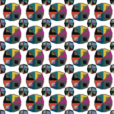 vektör arkaplanı, geometrik şekiller, uzay dokusunu kopyala