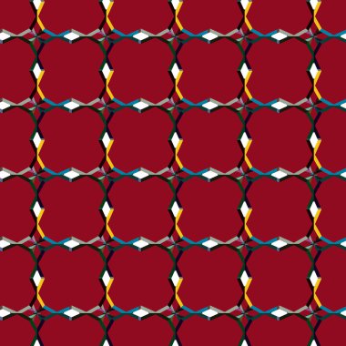  Soyut arkaplan. Kusursuz geometrik süslemeli desen.