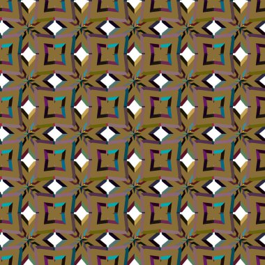 Kusursuz arkaplanı olan soyut grafik deseni