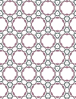 Vektör çizimi, geometrik dikişsiz arkaplan
