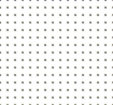 Süslü soyut geometrik süslemeli desen, vektör 