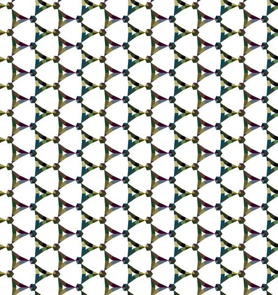 Fondo Abstracto Patrón Ornamental Geométrico Sin Costuras — Archivo Imágenes Vectoriales