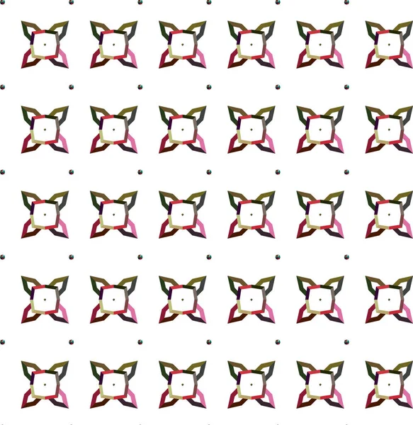 Fondo Abstracto Patrón Ornamental Geométrico Sin Costuras — Archivo Imágenes Vectoriales