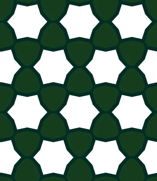 Patrón Ornamental Geométrico Sin Costuras Fondo Abstracto — Vector de stock