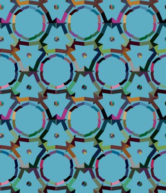  Soyut arkaplan. Kusursuz geometrik süslemeli desen.