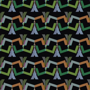 soyut vektör sanatı, geometrik şekiller, uzay dokusunu kopyala