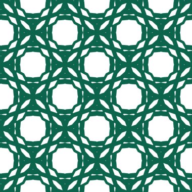 Süslü geometrik dikişsiz arkaplan, vektör 