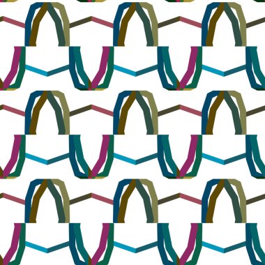  Soyut arkaplan. Kusursuz geometrik süslemeli desen.