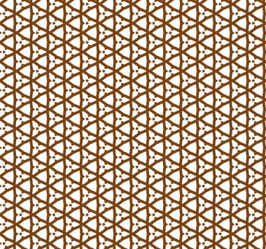 Süslü geometrik dikişsiz desen, vektör 