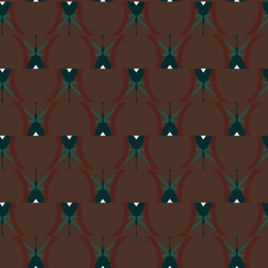 Kusursuz arkaplanı olan soyut grafik deseni