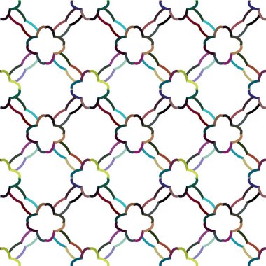  Soyut arkaplan. Kusursuz geometrik süslemeli desen.