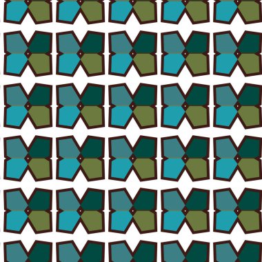 Kusursuz arkaplanı olan soyut grafik deseni