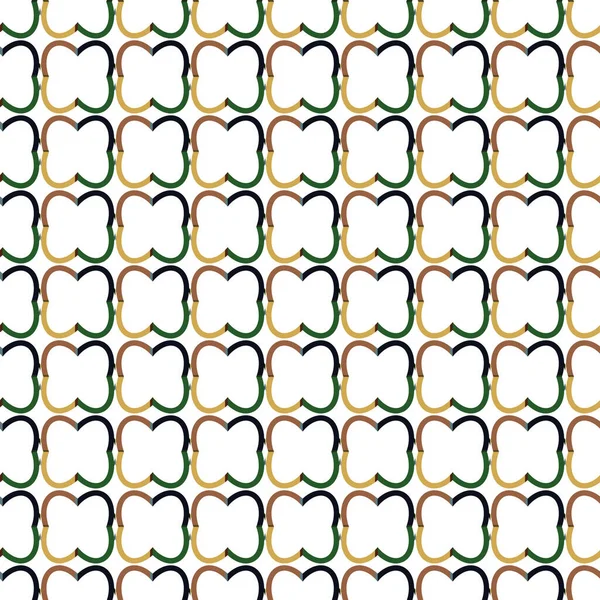 Sfondo Astratto Modello Ornamentale Geometrico Senza Cuciture — Vettoriale Stock