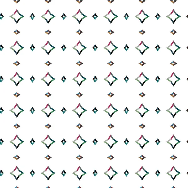 Fondo Abstracto Patrón Ornamental Geométrico Sin Costuras — Archivo Imágenes Vectoriales