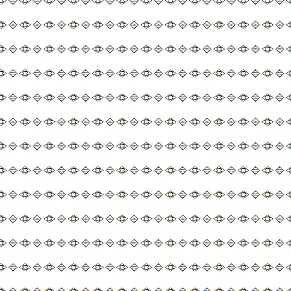 Vectorillustratie Geometrische Naadloze Achtergrond — Stockvector