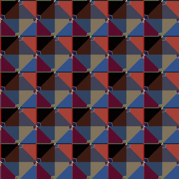 Fond Abstrait Motif Ornemental Géométrique Sans Couture — Image vectorielle