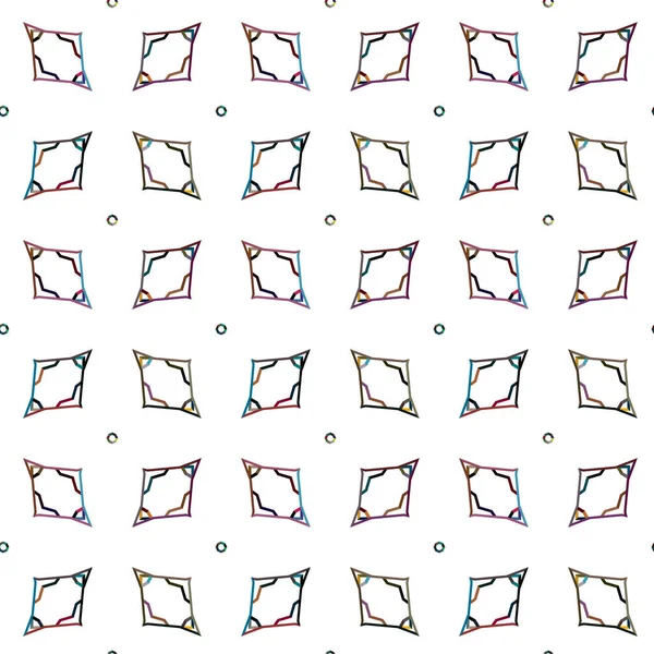 Векторная Иллюстрация Геометрический Бесшовный Фон — стоковый вектор