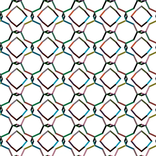 Abstrakte Vektorgrafik Geometrische Formen Textur Des Kopierraums — Stockvektor