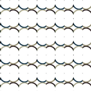 Süslü geometrik dikişsiz arkaplan, vektör 