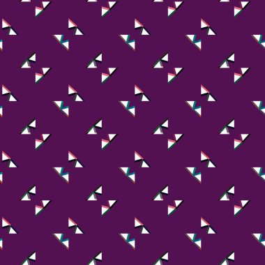 Vektör çizimi, geometrik dikişsiz arkaplan