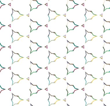 Kusursuz şablon, soyut duvar kağıdı, vektör illüstrasyonu 