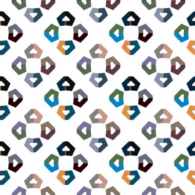  Soyut arkaplan. Kusursuz geometrik süslemeli desen.