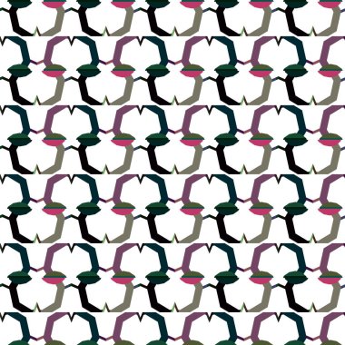 soyut vektör sanatı, geometrik şekiller, uzay dokusunu kopyala