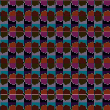 Kusursuz arkaplanı olan soyut grafik deseni