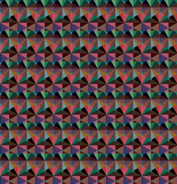 Vektör çizimi, geometrik dikişsiz arkaplan