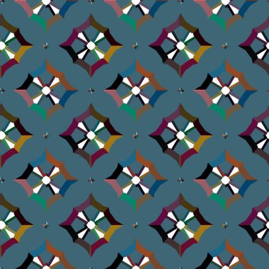  Soyut arkaplan. Kusursuz geometrik süslemeli desen.